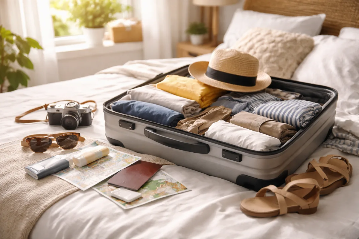 Combien de temps à l'avance préparer ses valises