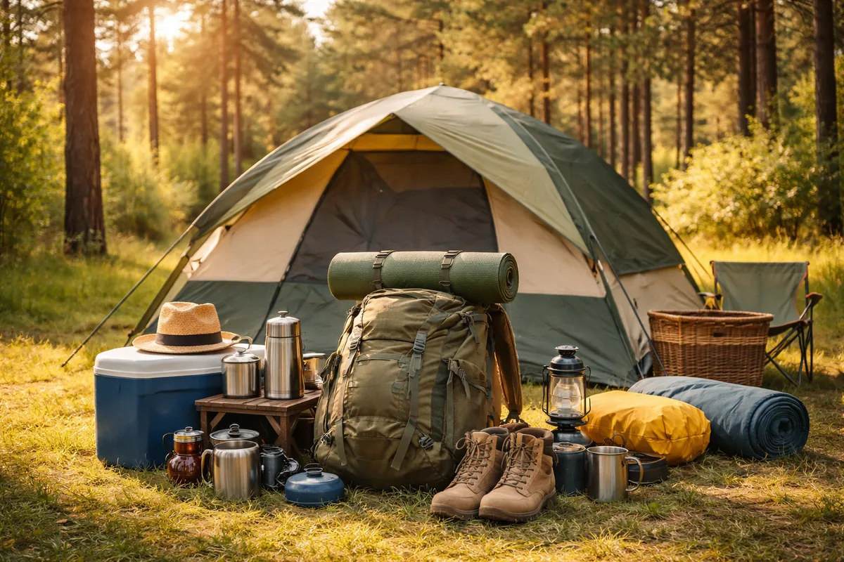 Quel équipement emporter pour des vacances en camping